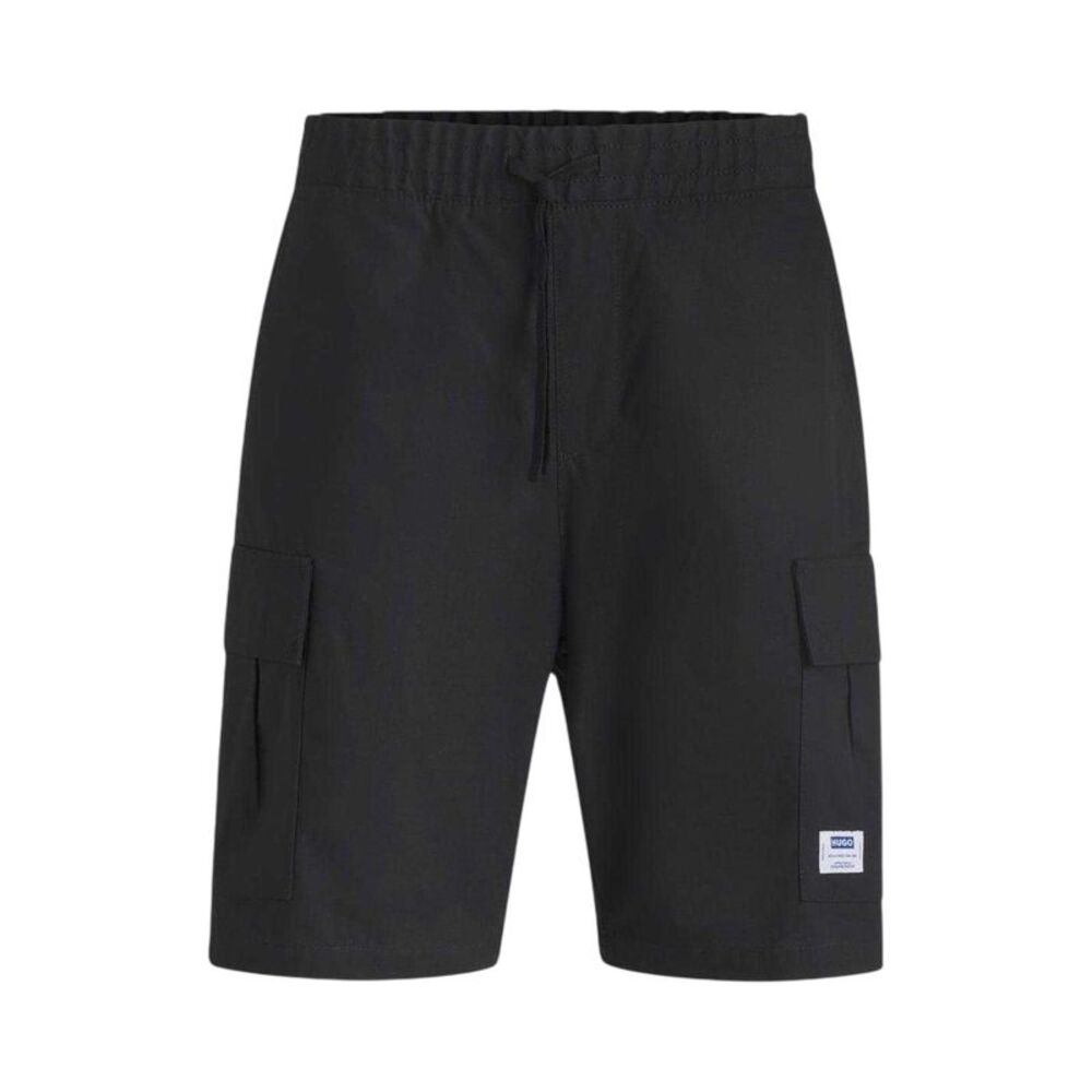 Hugo Mens Cargo Shorts / Black